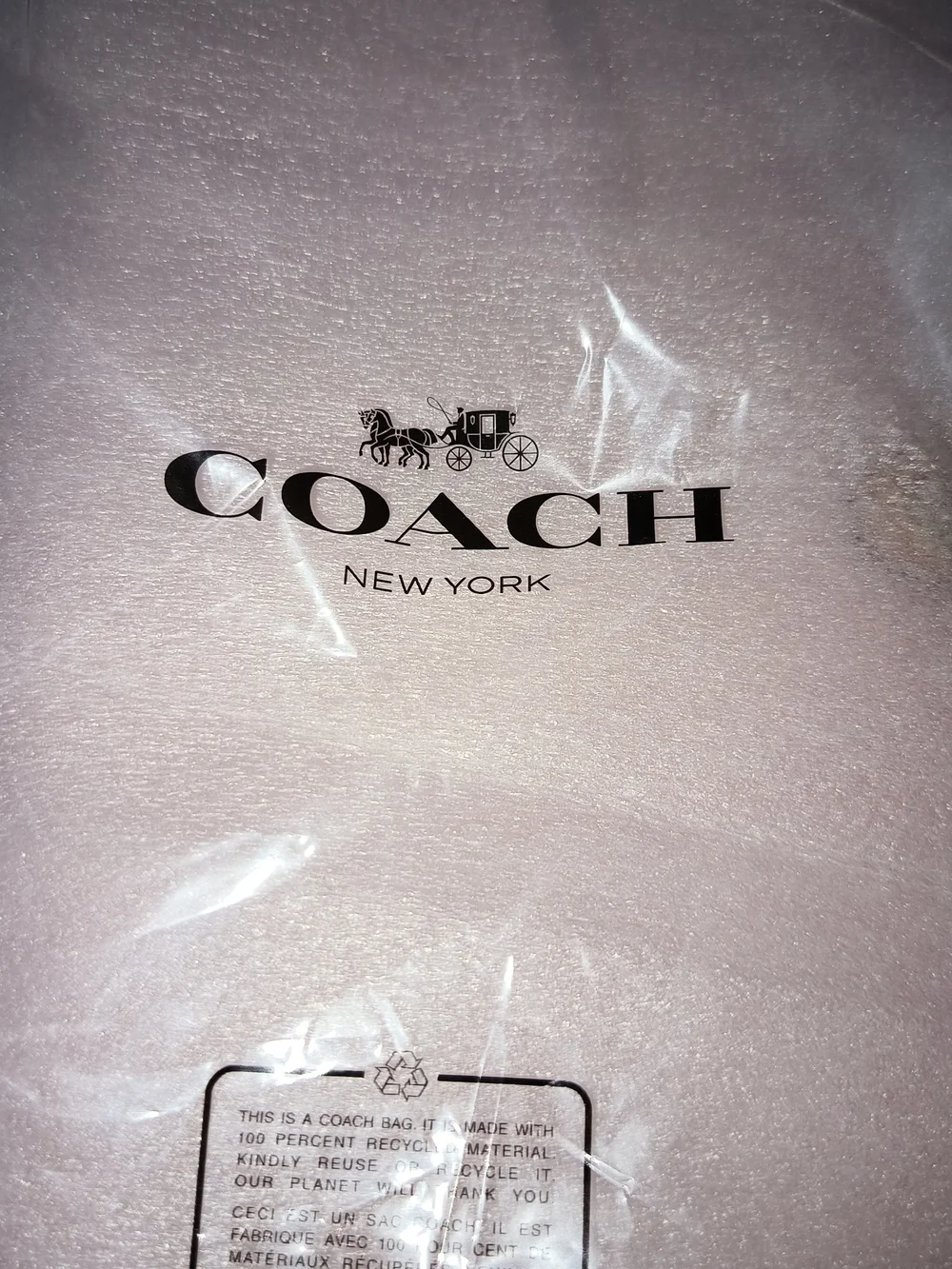 Coach Pink Signature Notebook